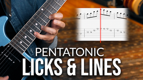 7. Pentatonic Licks