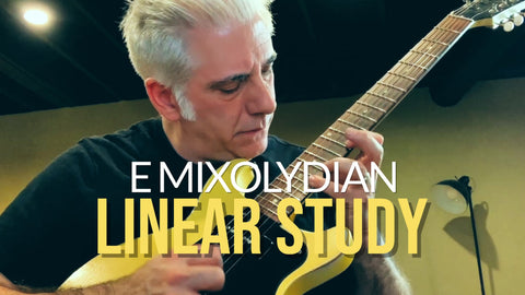 E Mixolydian - Linear Study